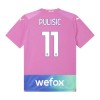 Original Trikotsatz AC Mailand Pulisic 11 Ausweichtrikot 2023-24 Für Kinder